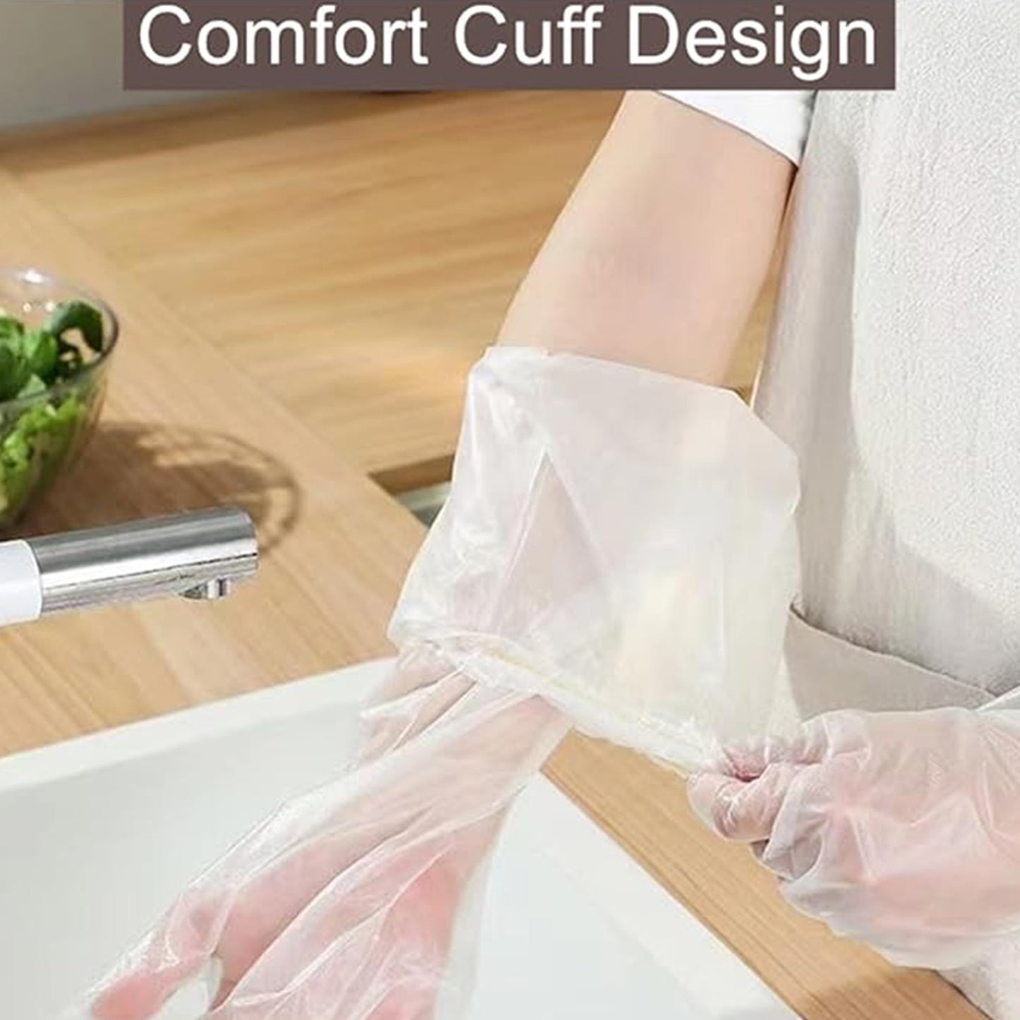 Protect Ease Plastic Gloves
