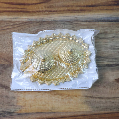 Pooja Kumkum / Roli–Chawal Holder - (1 Pc)