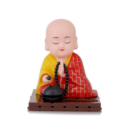 Moving Buddha Solar Showpiece