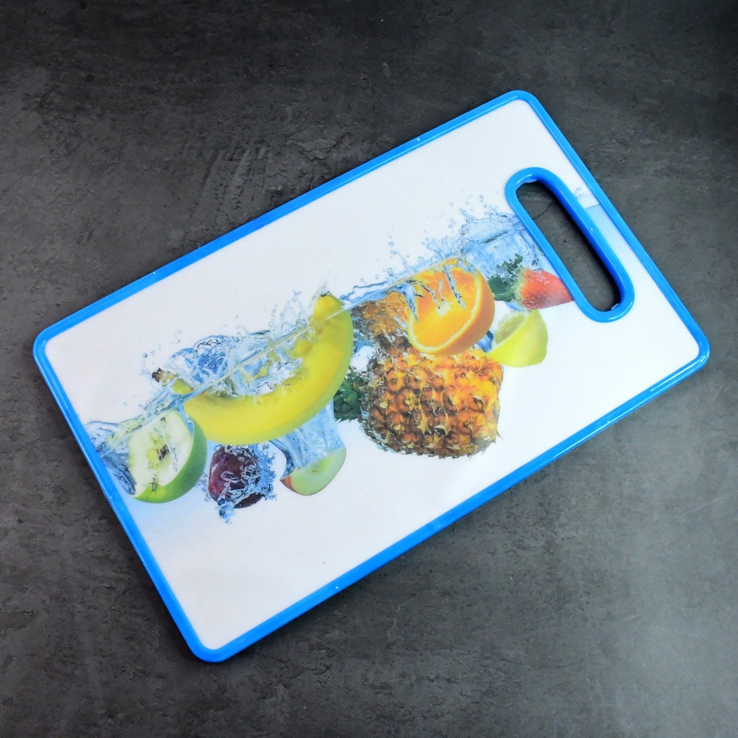Large Rectangular Fruit Print Cutting Board (36x22cm / 1 Pc)