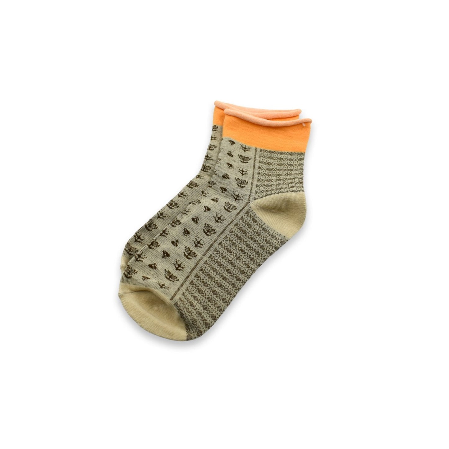 Grey Simple Socks