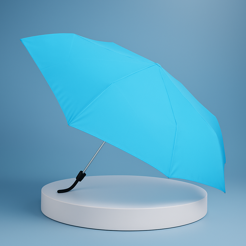 3-Fold Umbrella Summer Sun and Rain Protection Foldable Cute Umbrella || UV Protection Rain Sun Umbrella || Travel Accessories || Umbrella for Children, Girls, and Boys (1 Pc) 