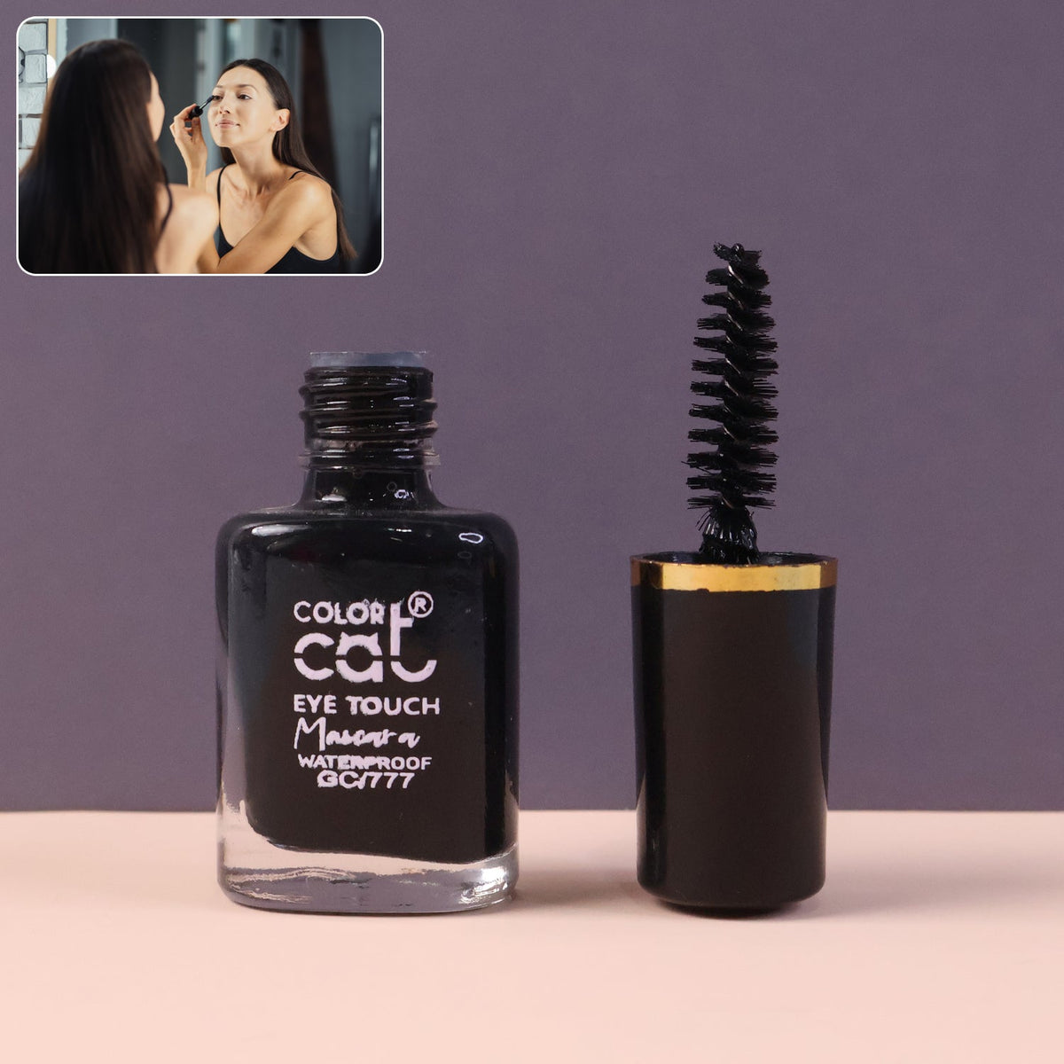 Color Cat Eye Touch Waterproof Mascara (8 ML / 1 Pc)