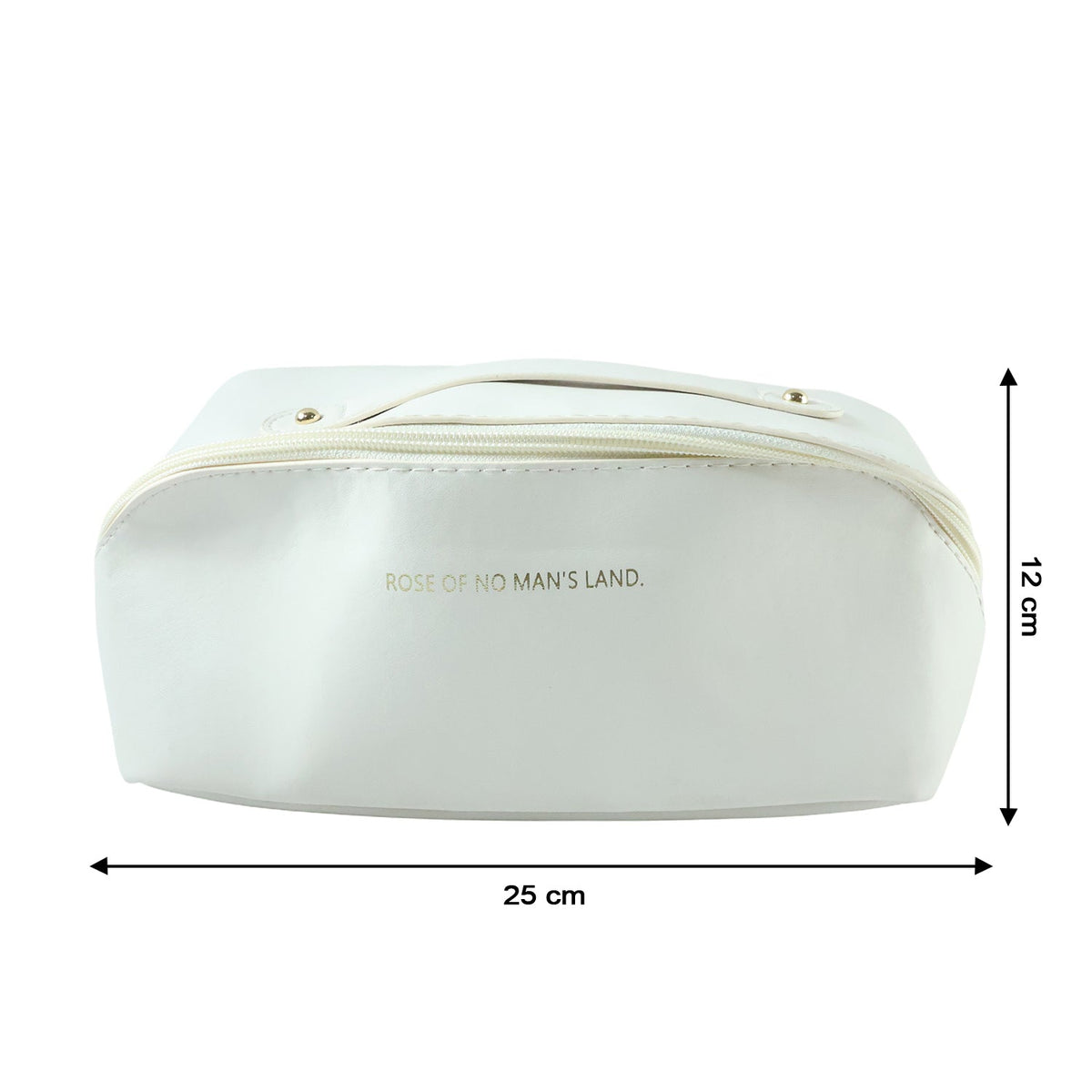 Travel Makeup & Toiletry Organizer Pouch with Zipper & Handle (1 Pc / Mix Color)