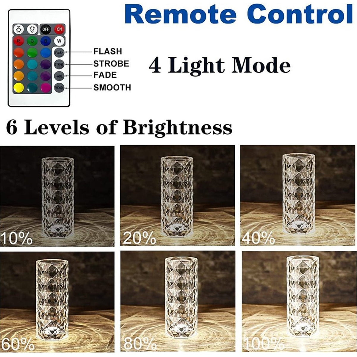 Crystal Touch Lamp 