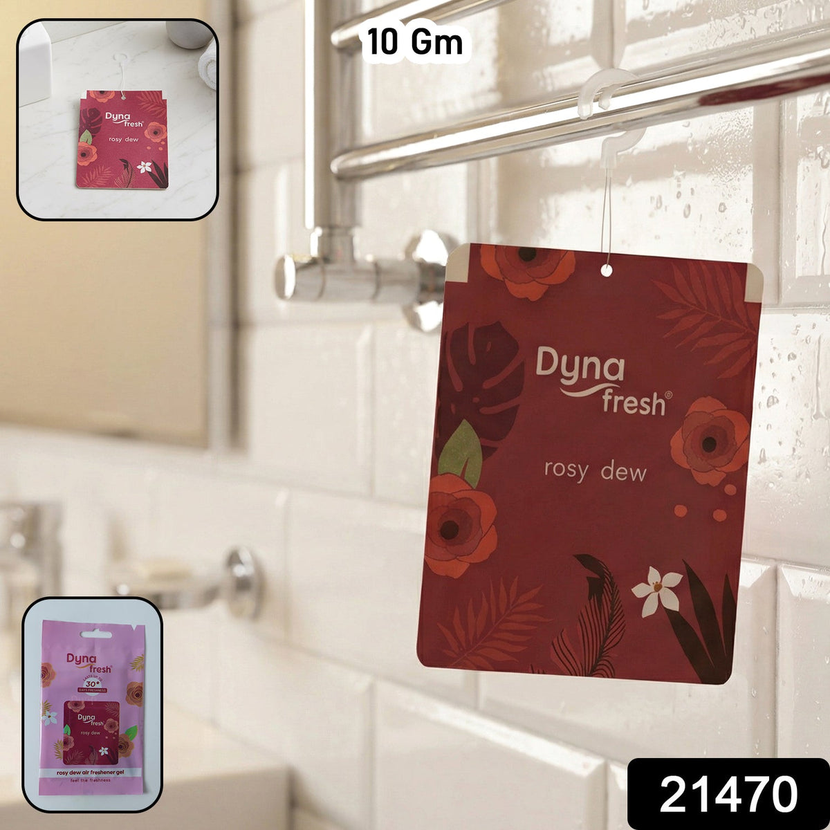 Rosy dew fragrance gel air freshener
