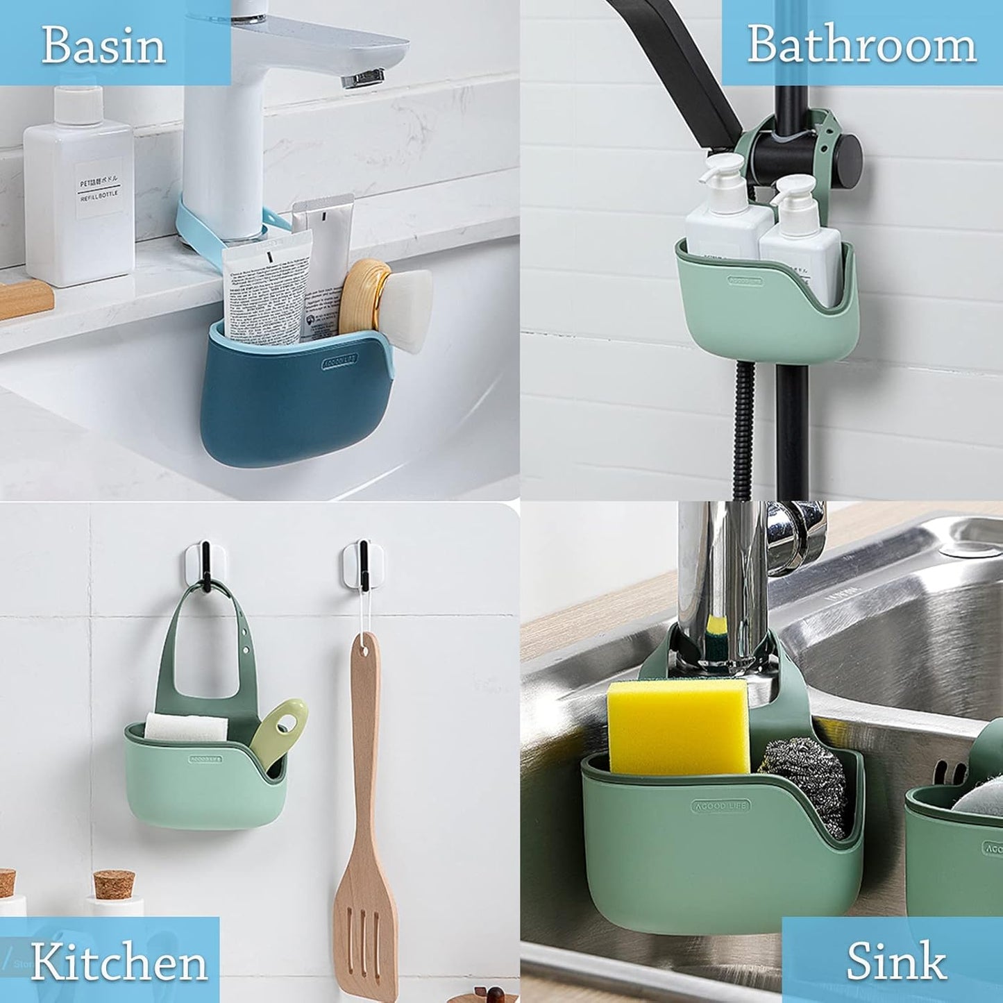 Plastic Kitchen Sponge Holder (1 Pc)