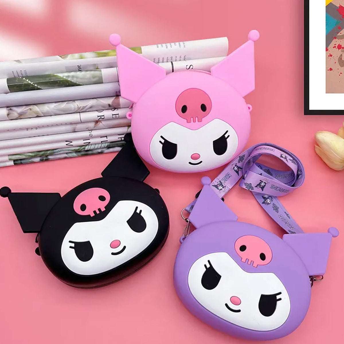 Cute Cartoon Girls' Backpack, Shoulder Bag / Purse (1 Pc Mix Color )