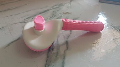 Self-Cleaning Slicker Brush for Dogs & Cats (1 Pc)