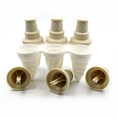 Ice Candy Maker Mold for Ice Cream at Home or Restaurants (6 Pc)