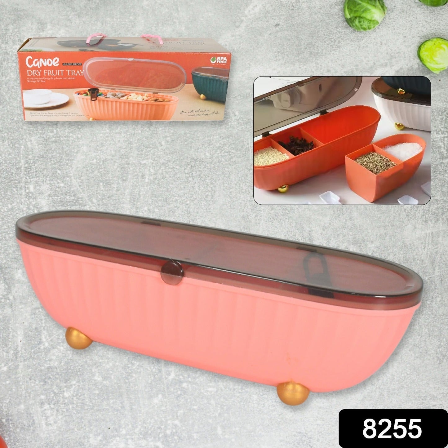 Spice Bottle Spice Jar Durable Seasoning Box Food Grade Tray for Kitchen  1 Pc