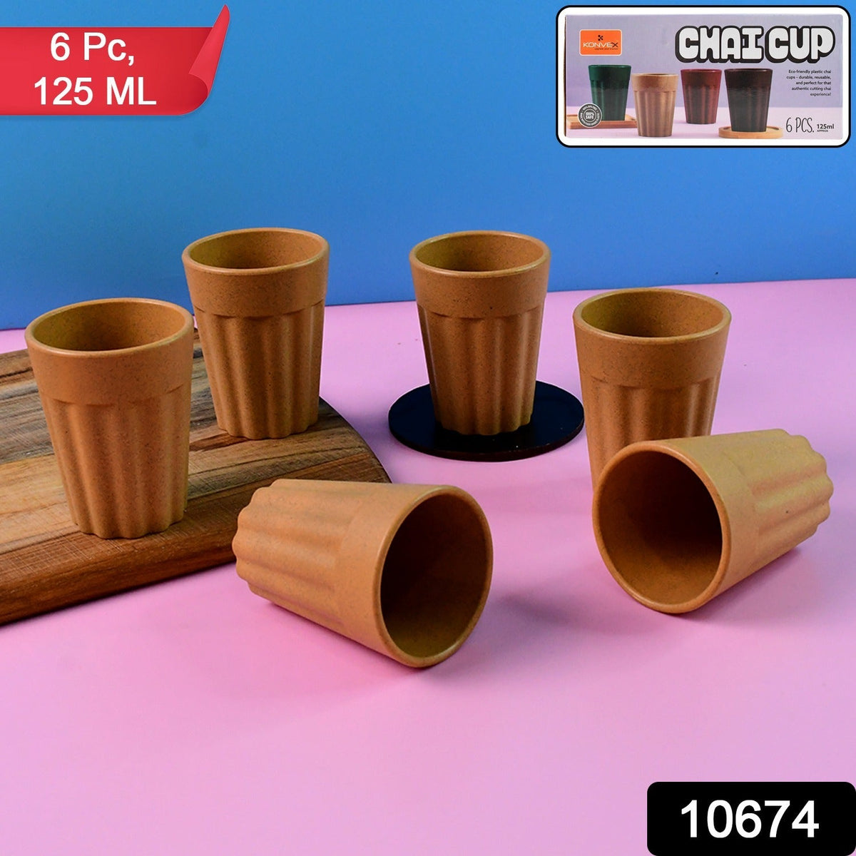 Konvex Traditional Chai Cups