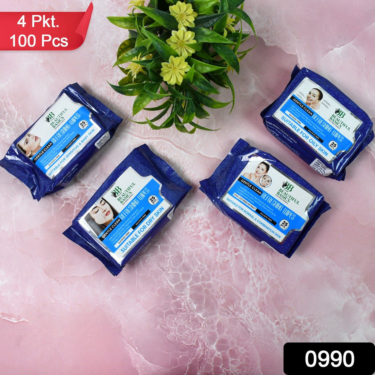 Makeup Wipes 4 packs