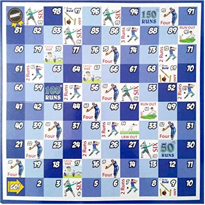 Plastic money coins and game pieces arranged on a business game board