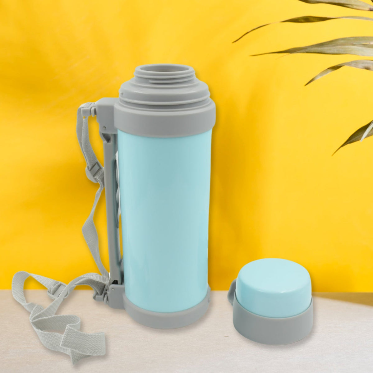 Stainless Steel Vacuum Bottle – 1200 ML Double-Wall Insulated Travel Bottle