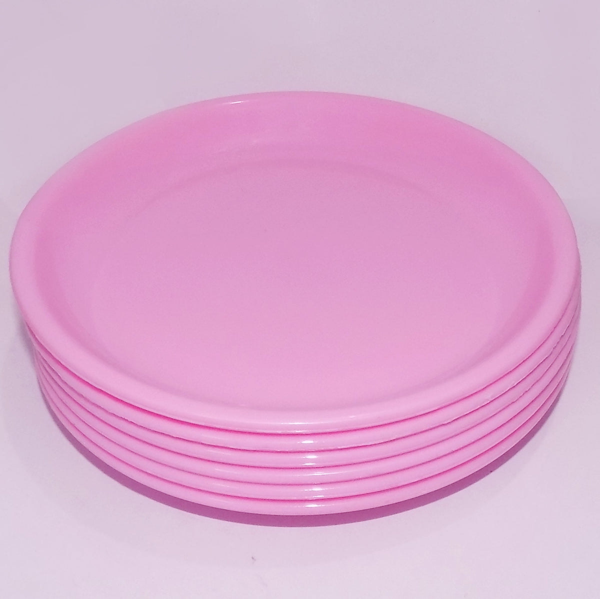 Mini soup dishes arranged for serving.