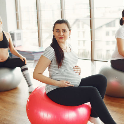 Anti Burst 65 cm Exercise Ball (1 Pc / Mix Design & Color)