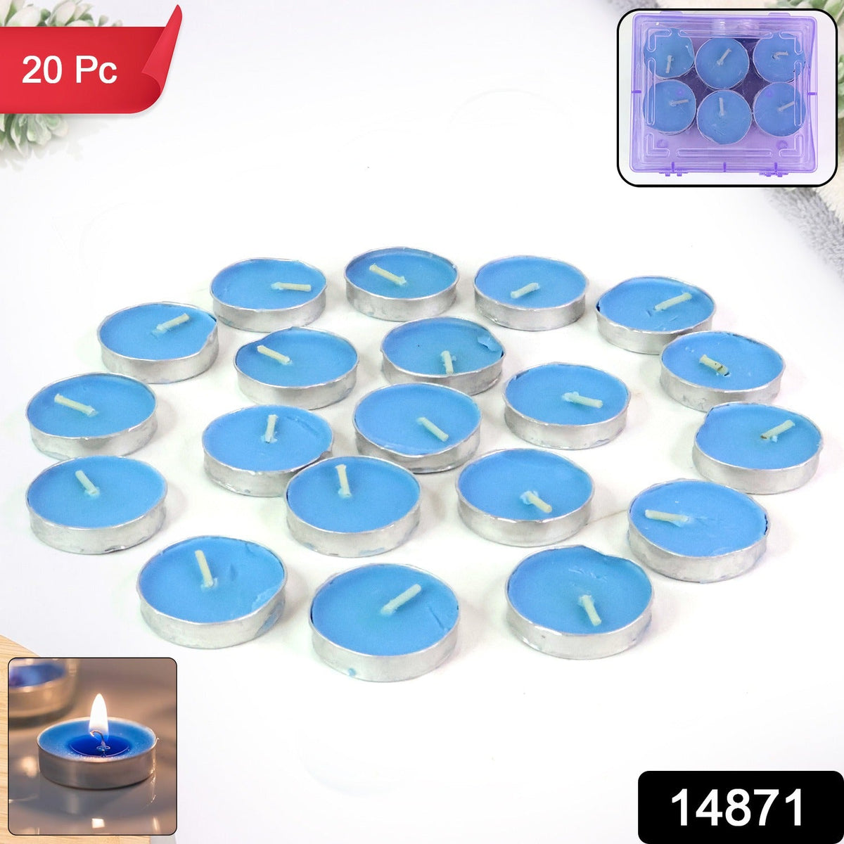 Multicolor Tea Light Candles