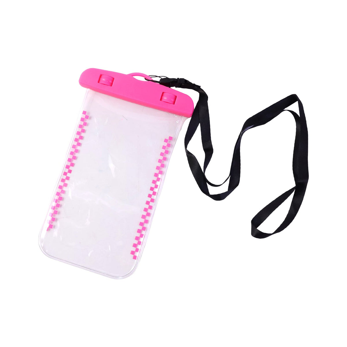 Waterproof Mobile Pouch Cover Pink - White Background