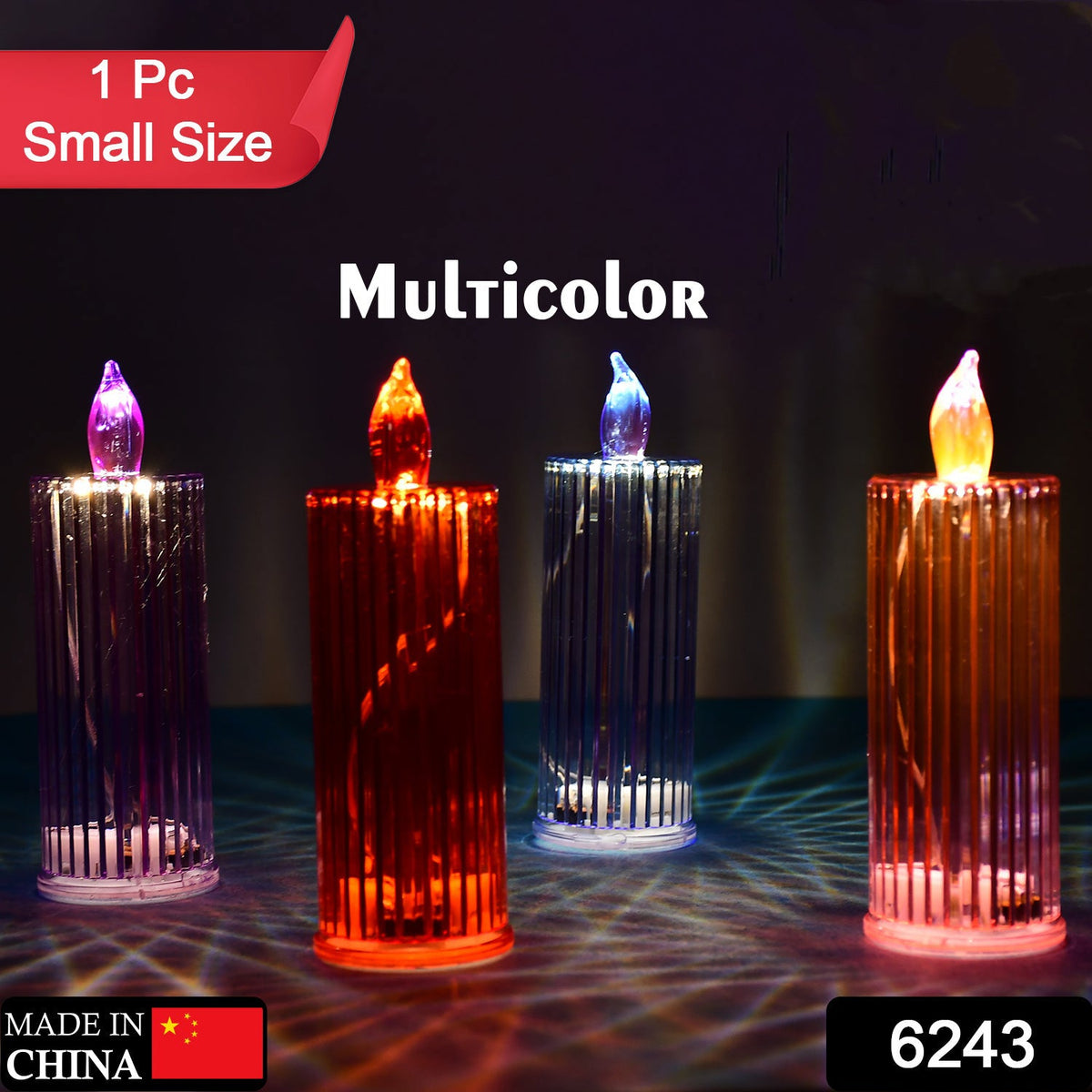 Big Simple Candles Crystal Lights