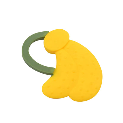 Baby Silicone Teether (1 Pc): Food Grade, Non-Toxic, Teething Relief (3 Months+)