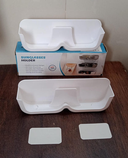 Sunglass Wall Organizer with Adhesive Stickers (2 Pc Set)