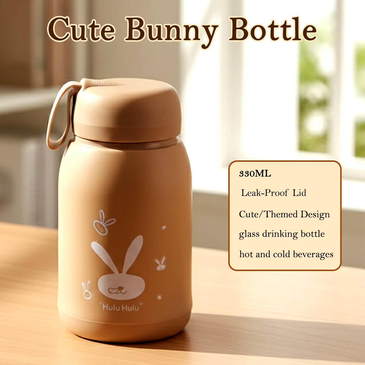 Mini Glass Water Bottle