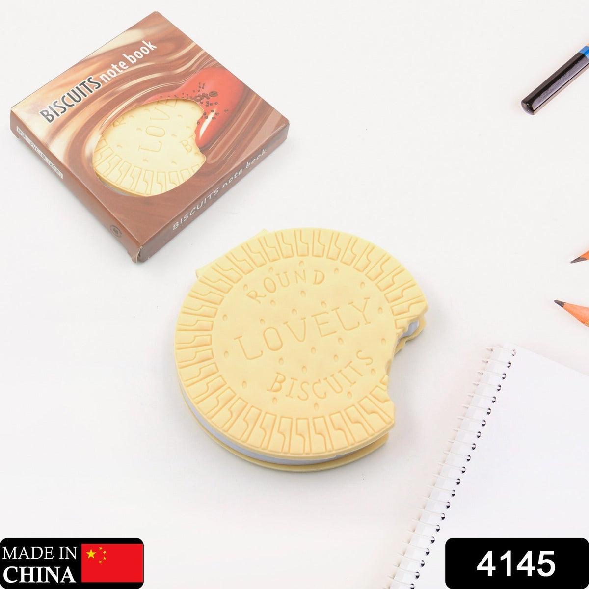 Biscuit Notebook Writing Cute Diary