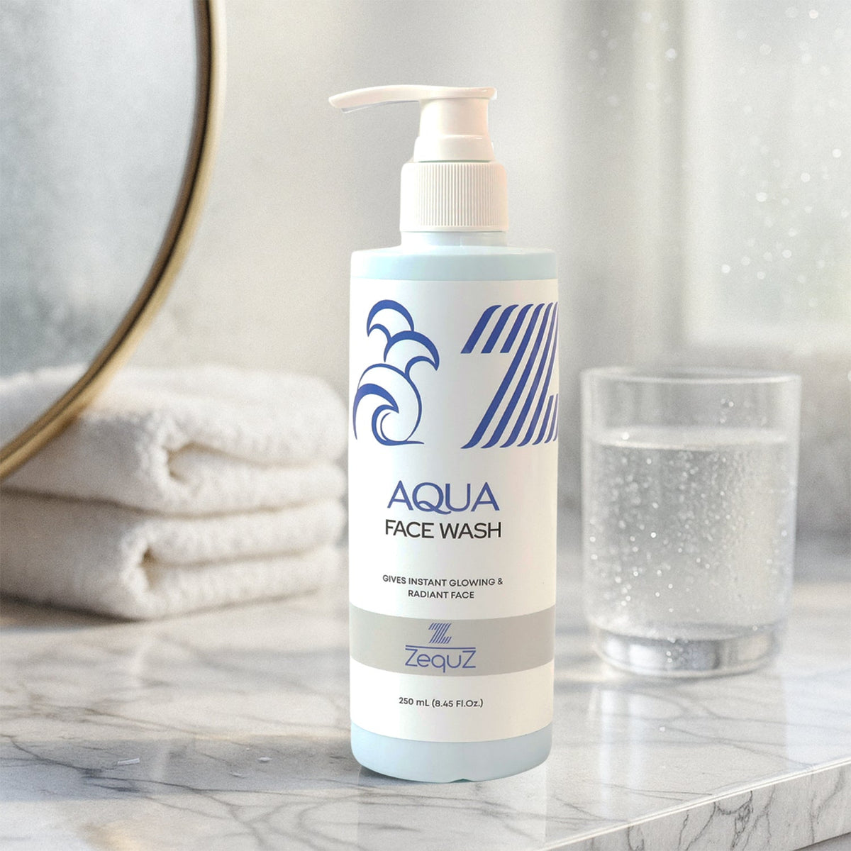 Zequz Hydrating Aqua Face Wash - (1 Pc / 250 ML)