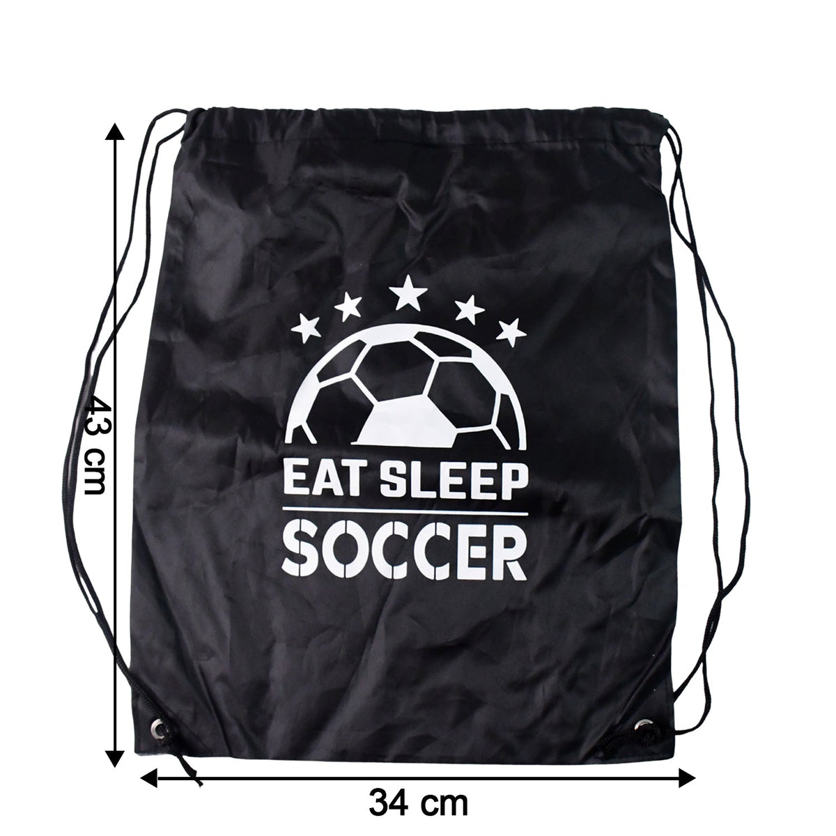 Drawstring Sport Backpack – High-Quality Gym Sack for Men & Women (Large)