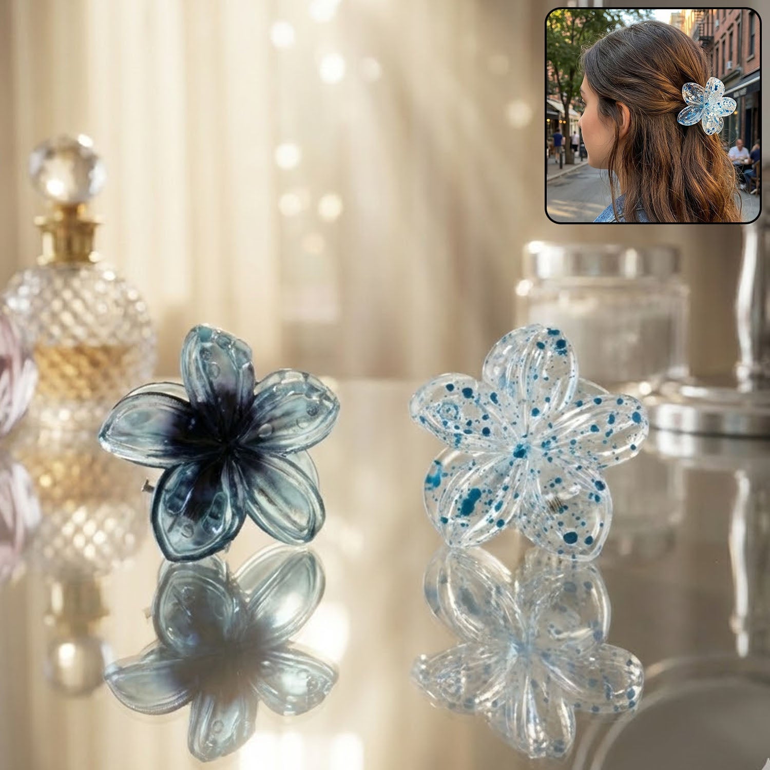 Floral Hair Clip