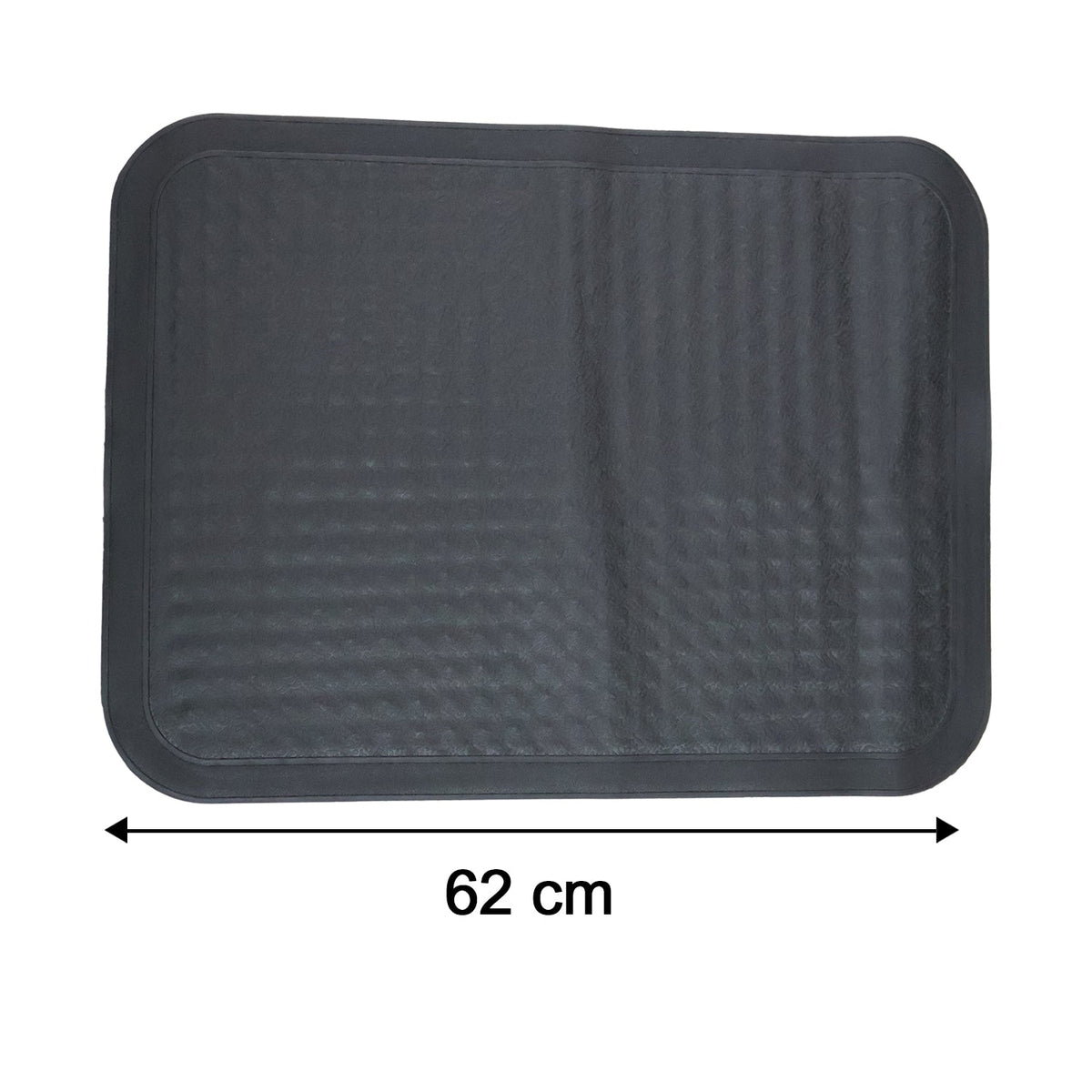 Heavy Duty Anti-Slip Rubber Car Foot Mat Set (4 Pc)