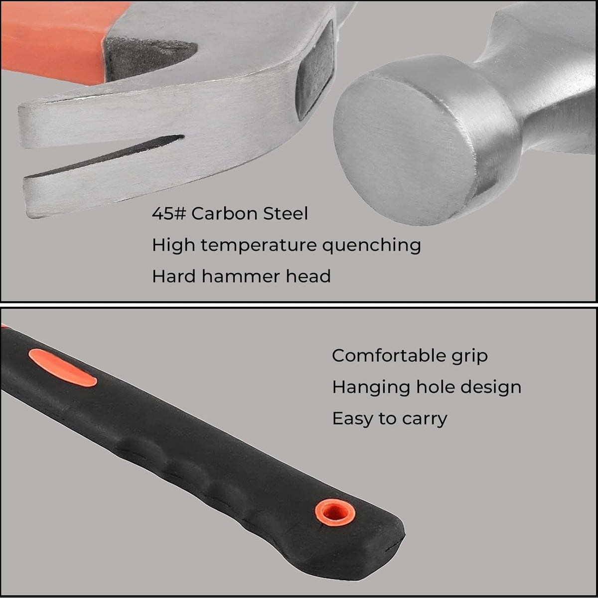 ergonomic handle hammer tool