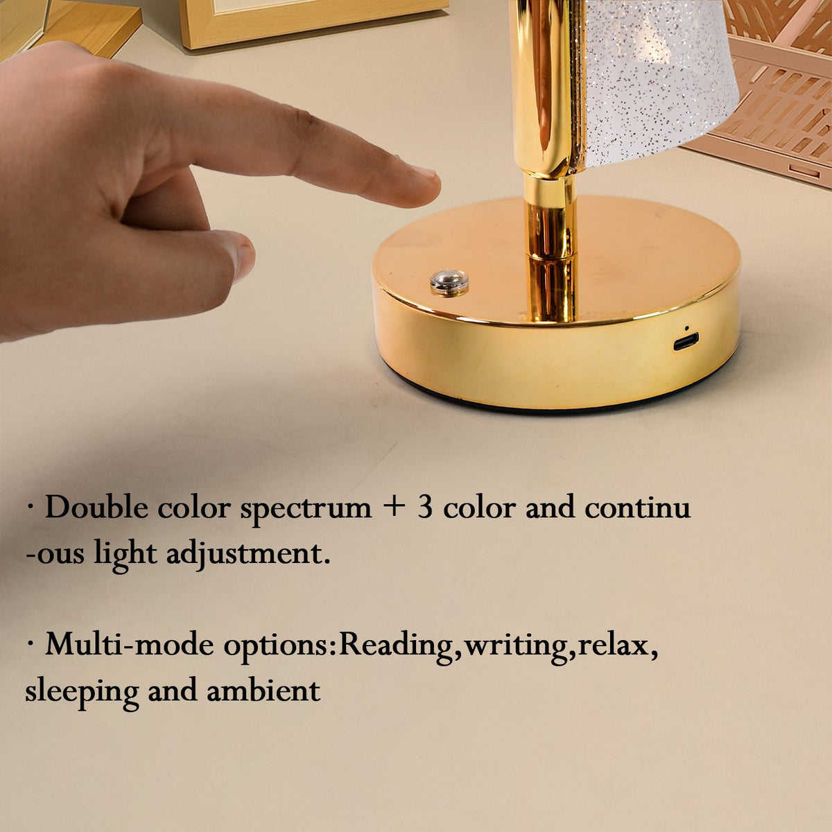  LED Crystal Lamp for Festive