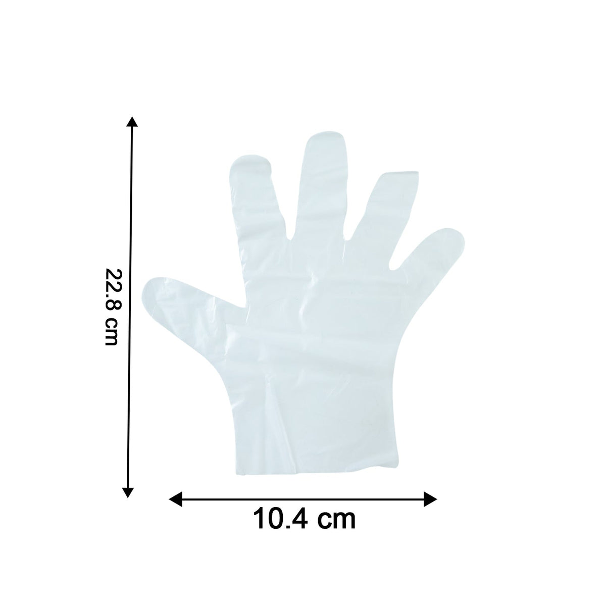 clear plastic gloves pack