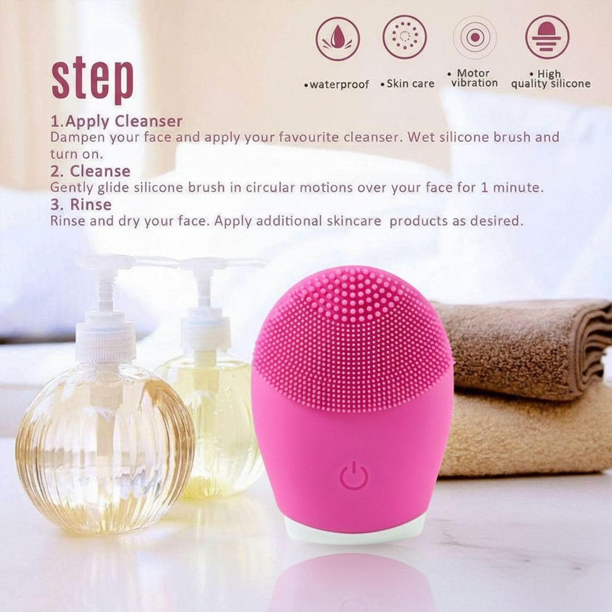 Face Cleaning Brush