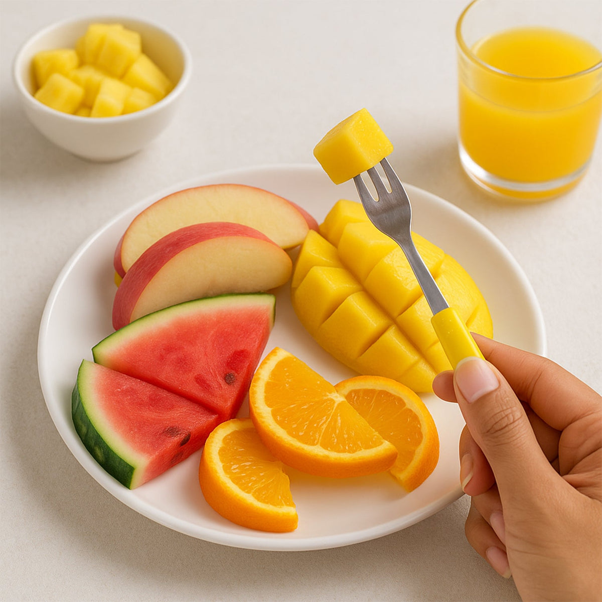Supermom Premium Stainless Steel Big Fork (10 Pc / Set)
