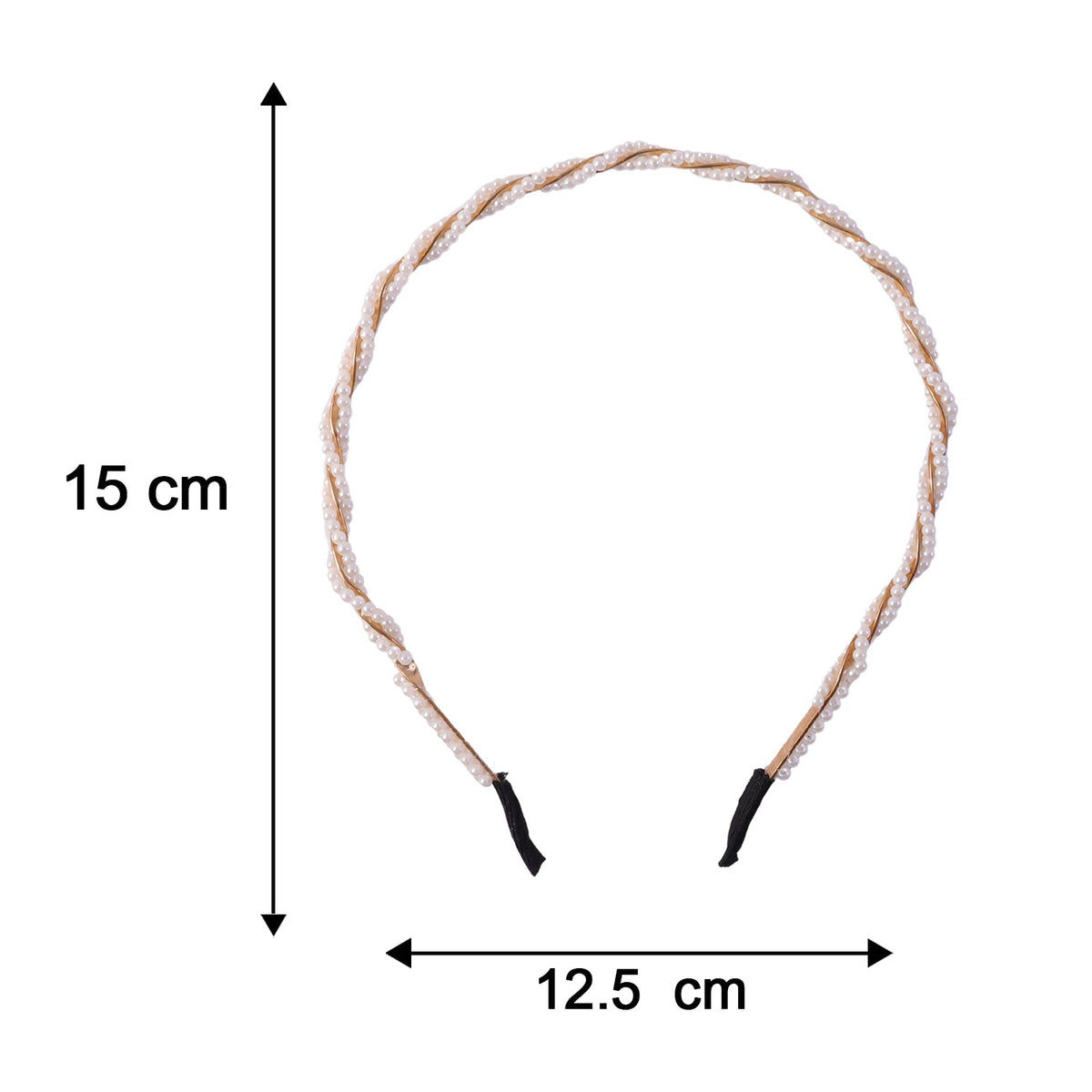 Elegant Pearl Design Hairband (1 Pc)