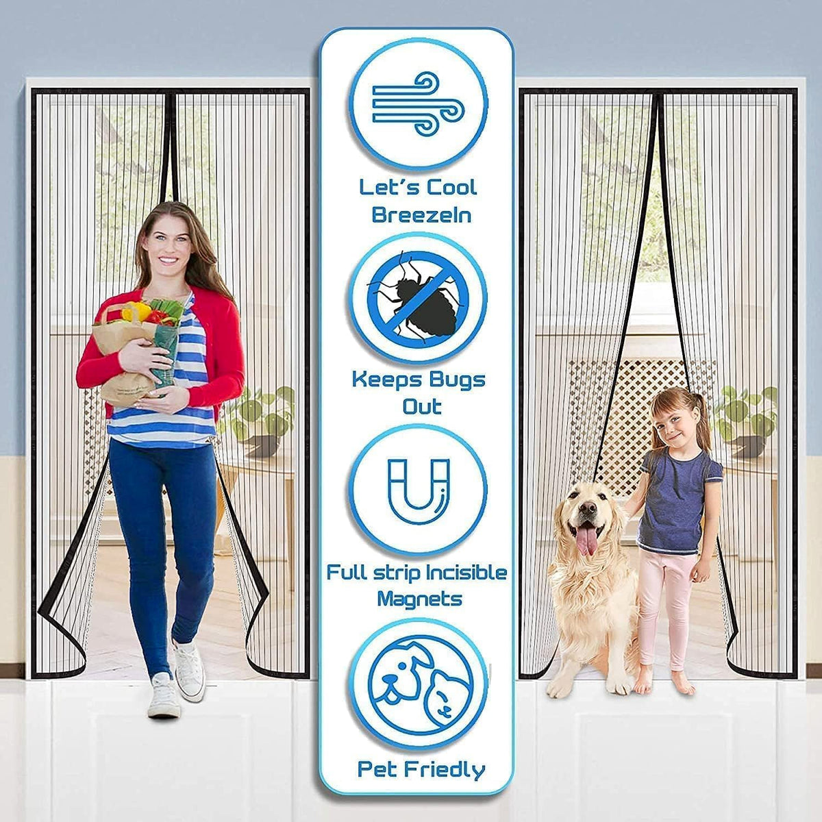 Magnetic Mesh