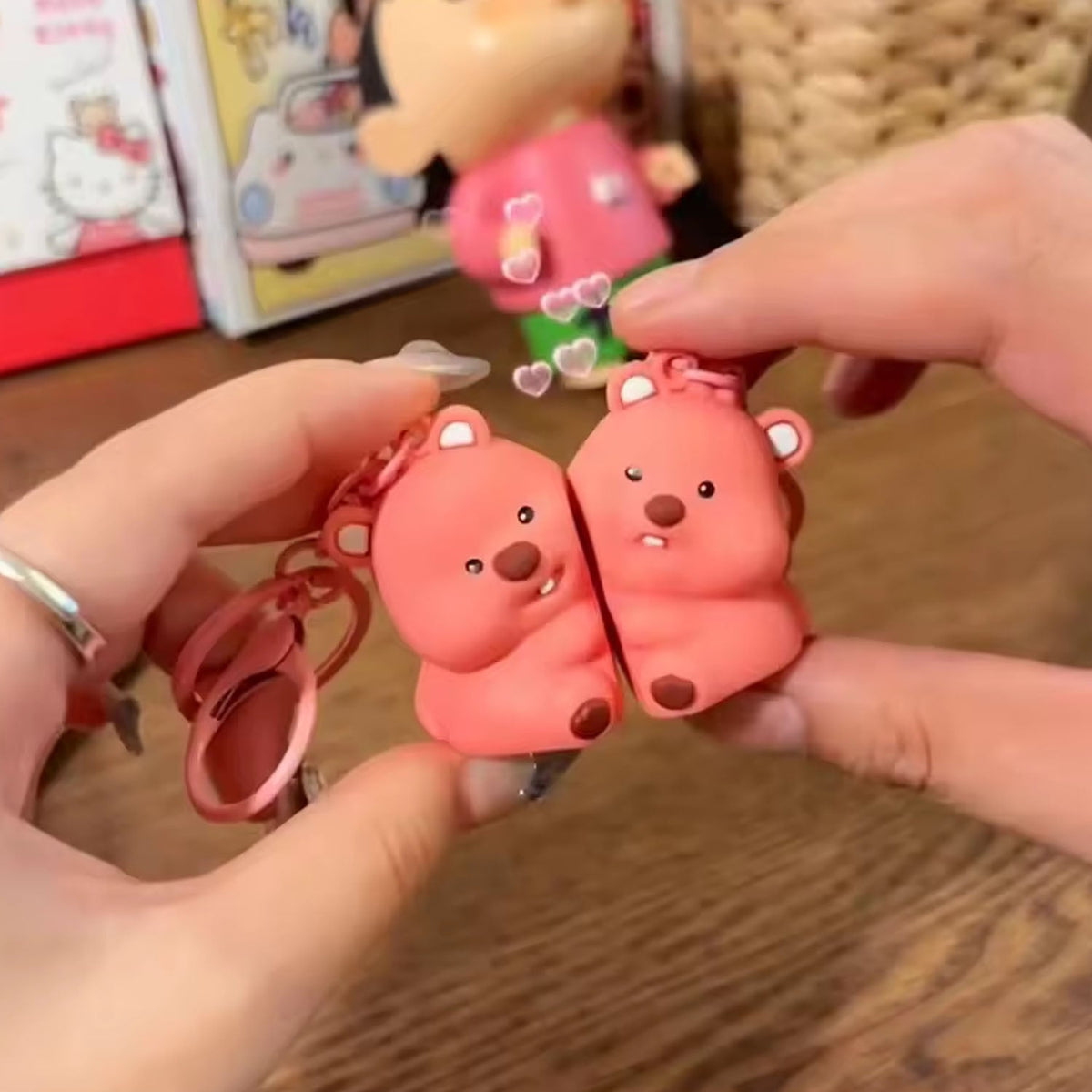 Bear Keyring Set