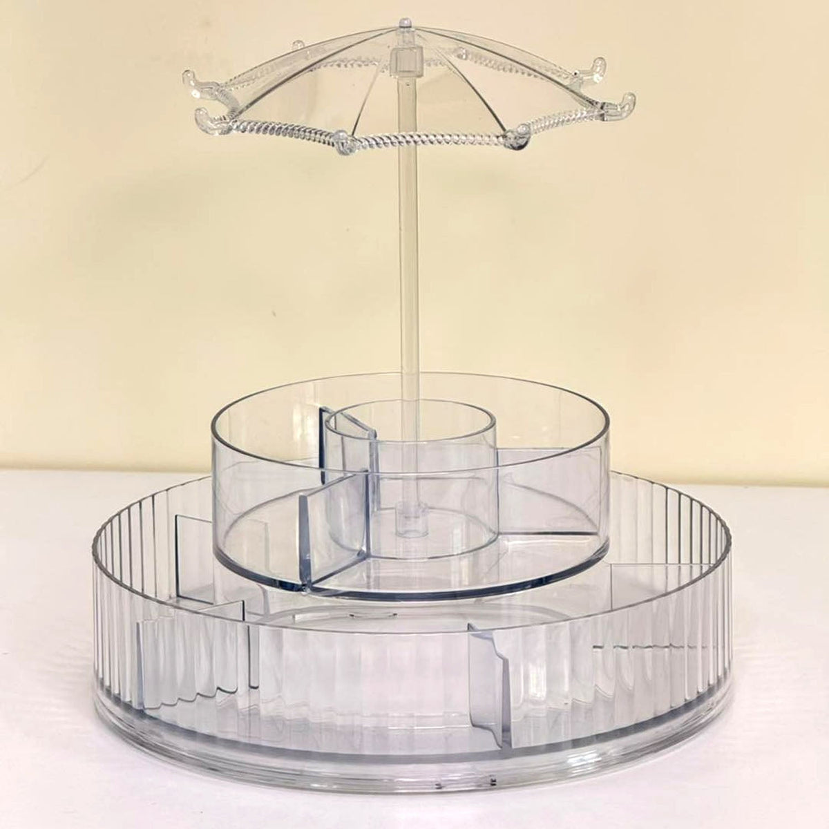 Desktop beauty storage organizer