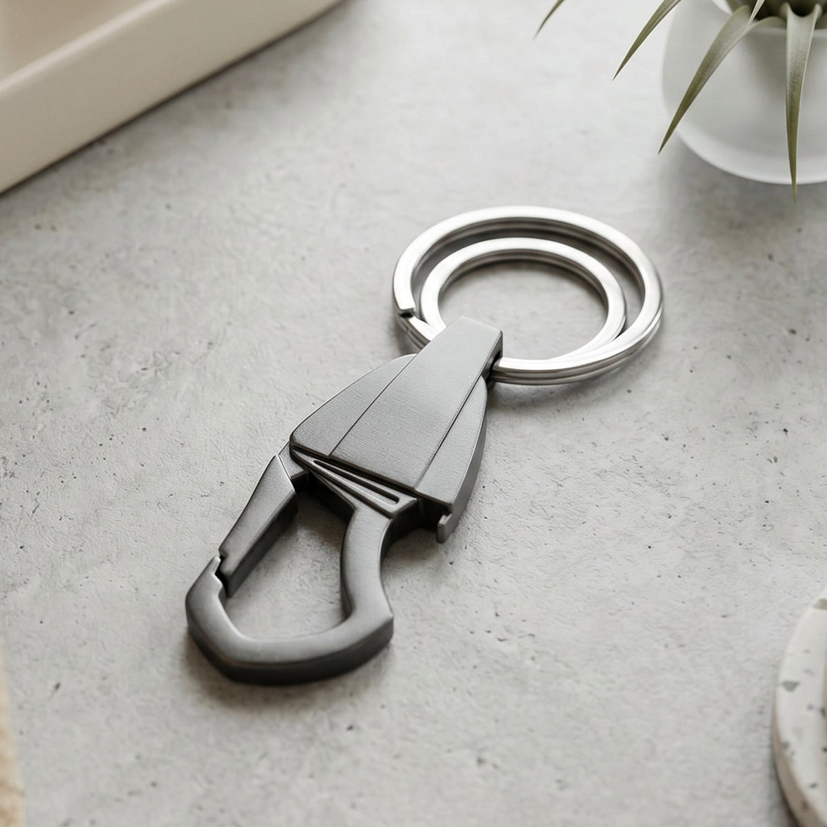 Premium Heavy Duty Metal Key Holder Clip Keychain 1 Pc