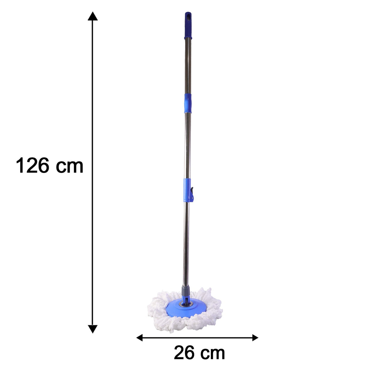 durable spin mop set for wet dry cleaning