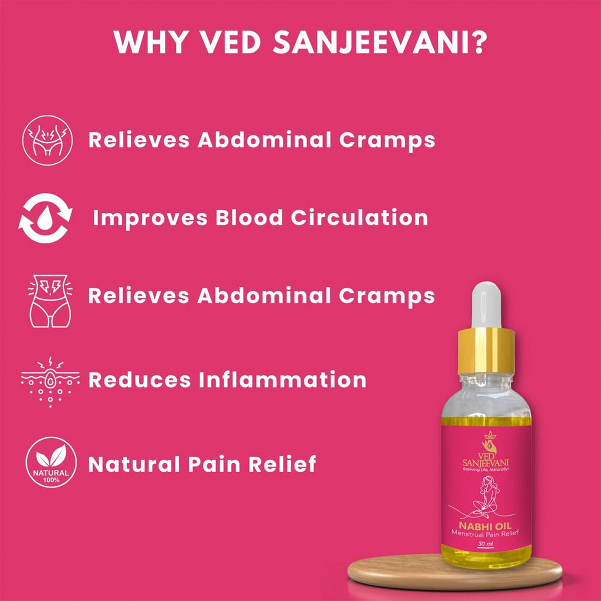 Cramp Relief Nabhi Oil