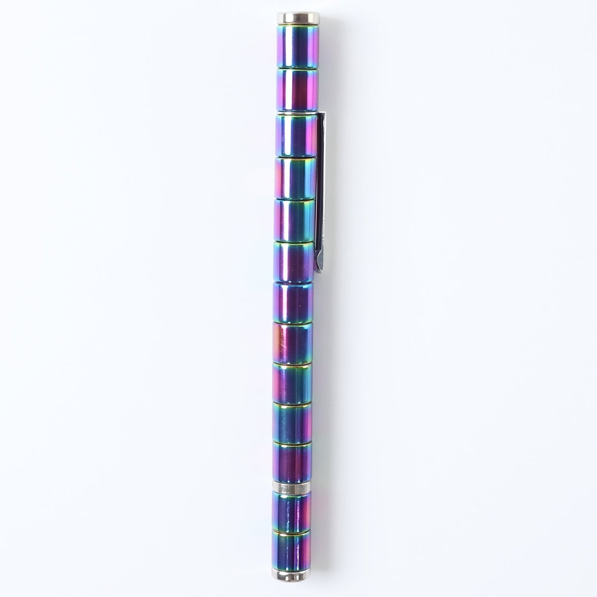 Magnetic Metal Writing Pen with Fidget Spinner Function - 1 Pc