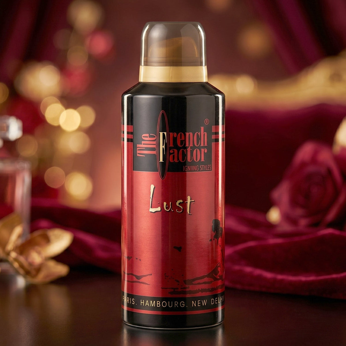 French Factor Lust Red Deodorant Body Spray (1 Pc, 150 ML)