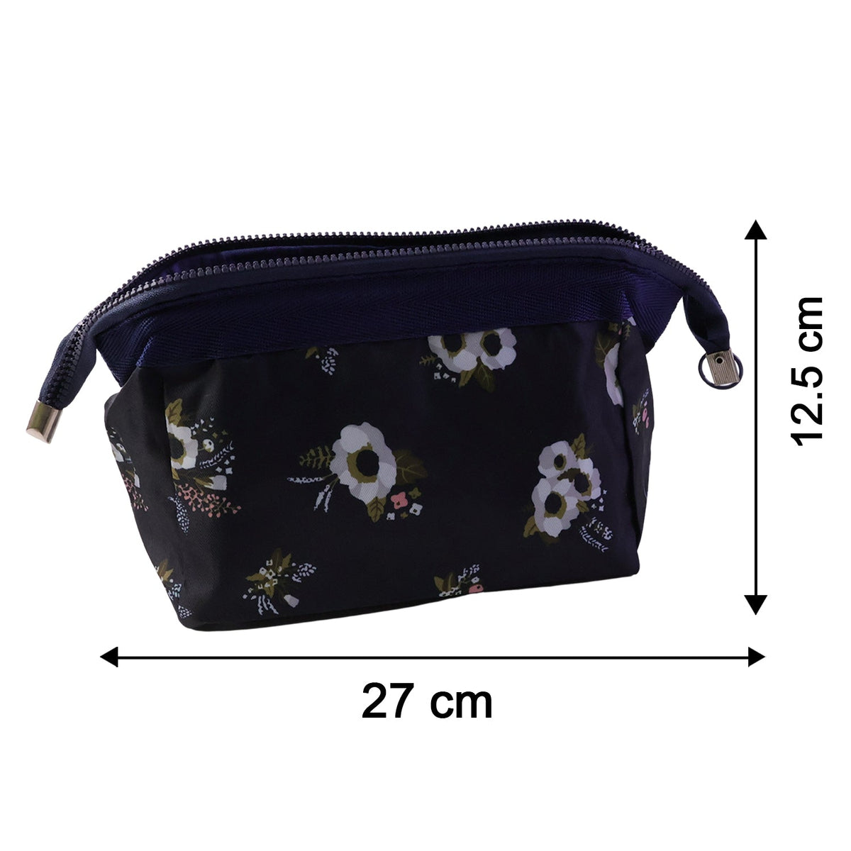 Stylish Multipurpose Cosmetic Storage Pouch Bag (1  Pc, 18x12 Cm)