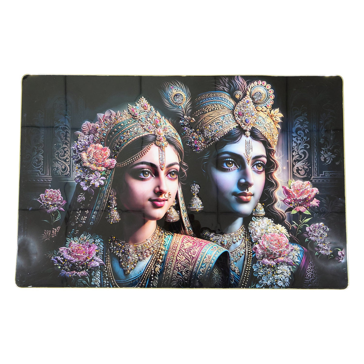 Radha Krishna Wall Hanging Frame