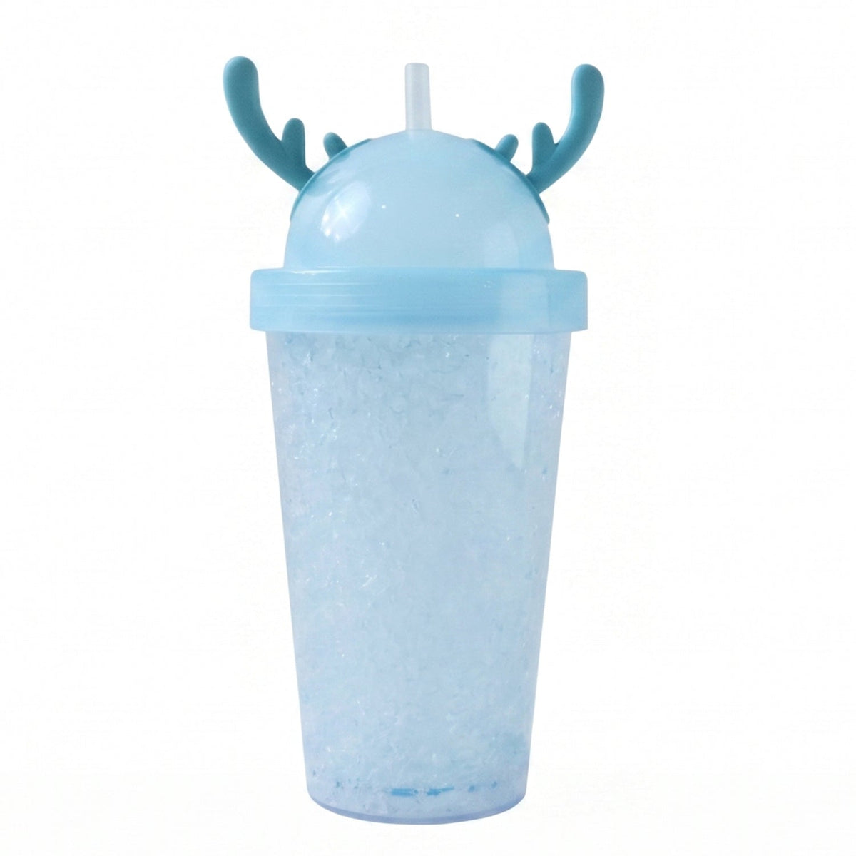 fun design reusable plastic tumbler with handle