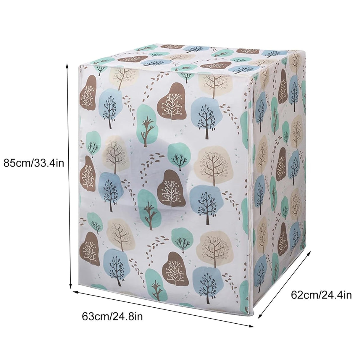 Washing Machine Cover Tumble Dryer Cover  (58X62X85 cm)
